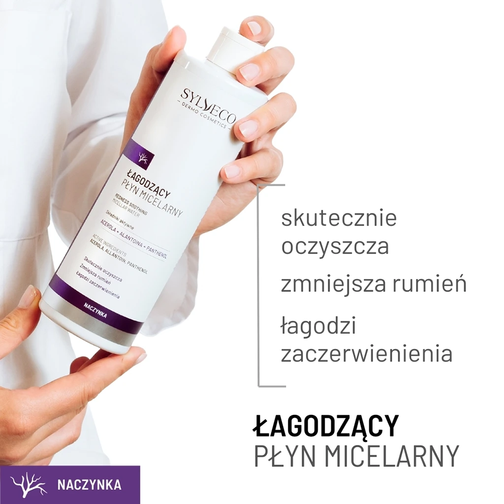 Sylveco Dermo acqua micellare lenitiva anti-rossori viso
