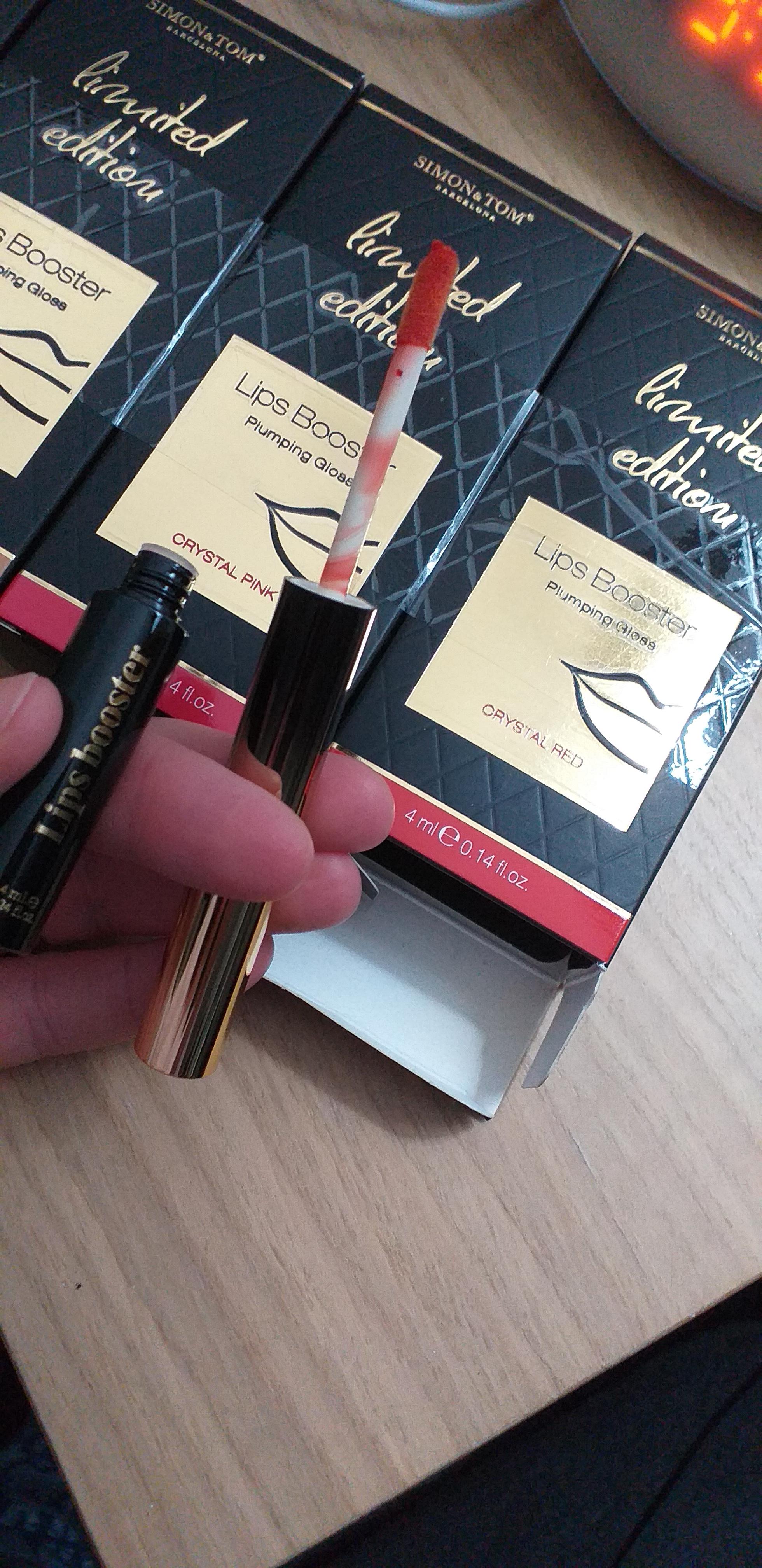 Simon & Tom Lips Booster Lucidalabbra Volume Set 4x4 ml