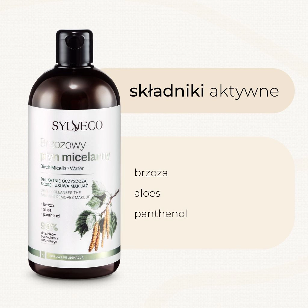 Sylveco Classico acqua micellare betulla pelli secche