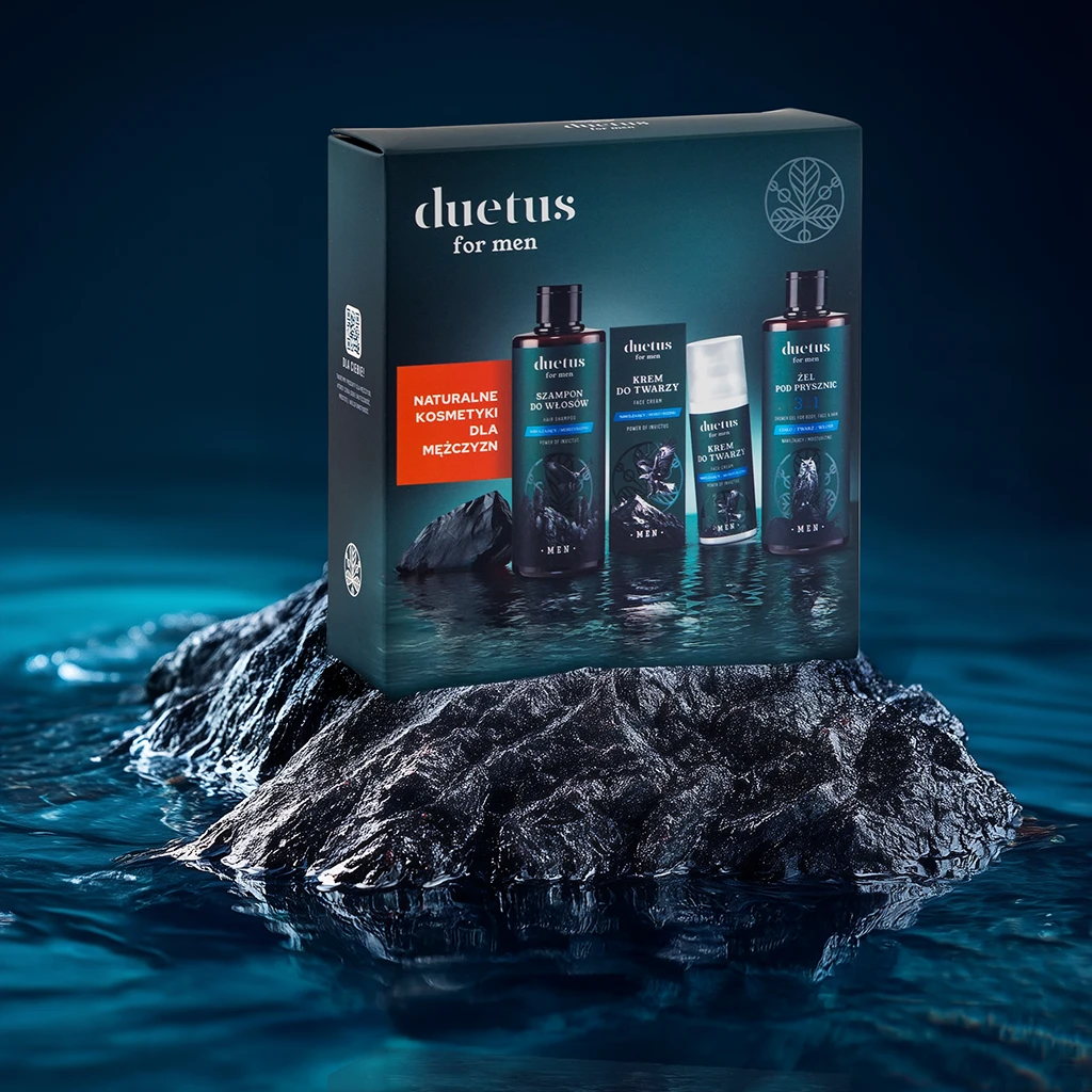 Vianek Duetus For Men Power of Invictus set uomo viso corpo capelli