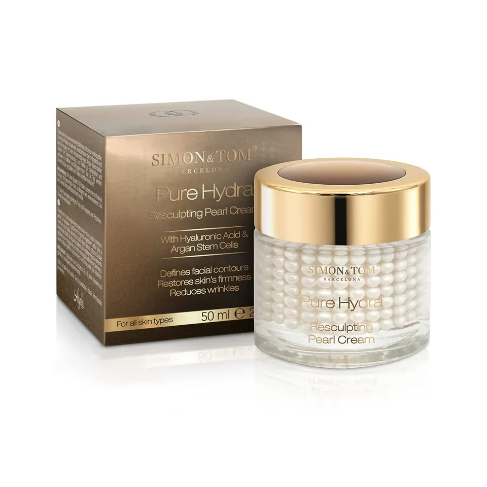 Simon & Tom Pure Hydra Pearl Cream Viso 50ml Rimodellante