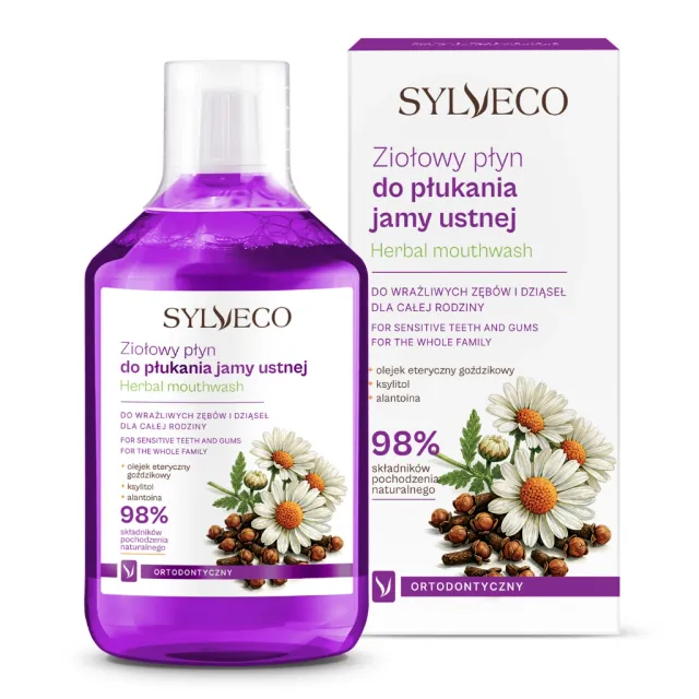 Sylveco Classiche collutorio ortodontico erbe senza fluoro