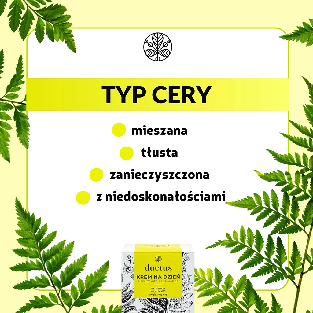 Vianek Duetus crema giorno opacizzante 50 ml pelle mista