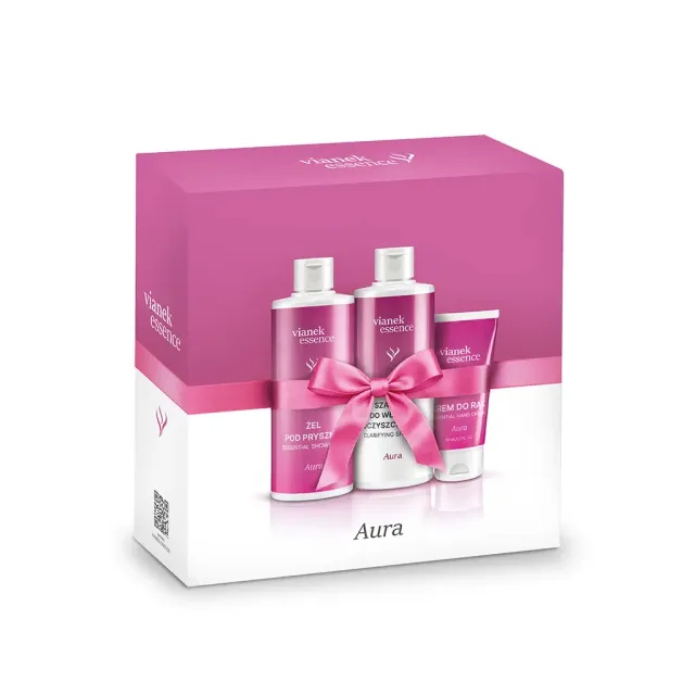 Vianek Essence Aura kit corpo capelli doccia mani