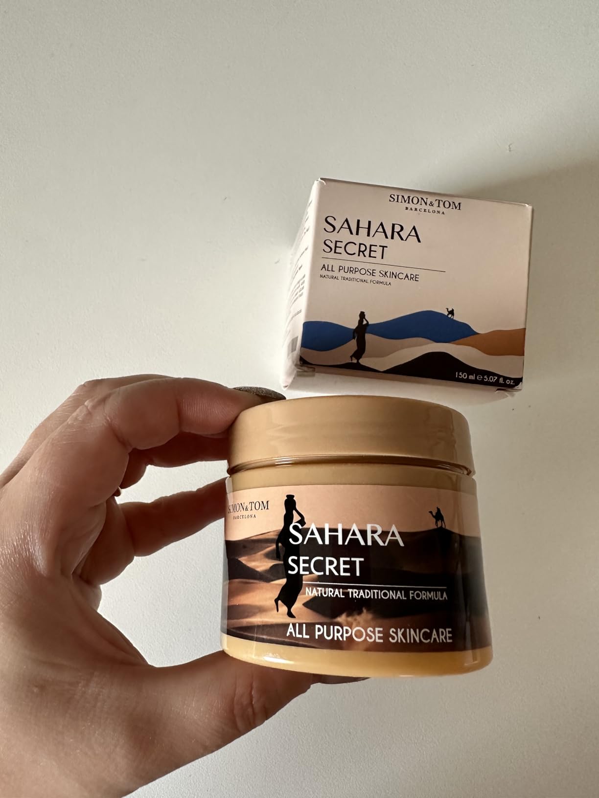 Simon & Tom Sahara Secret Crema Viso Corpo 150 ml Lenitiva