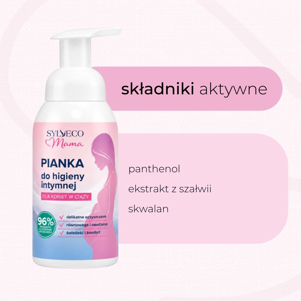 Sylveco Mama Schiuma Delicata per Igiene Intima