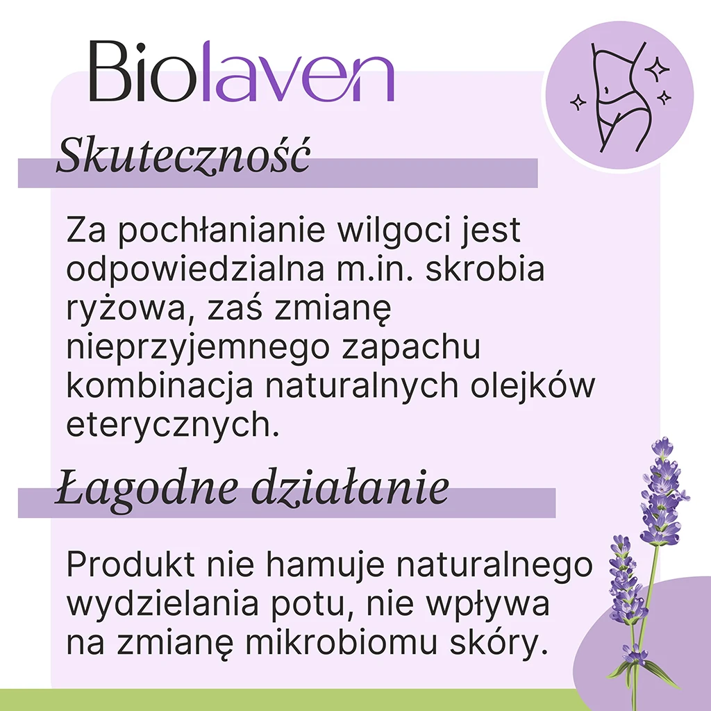 Biolaven deodorante naturale salvia lavanda bergamotto