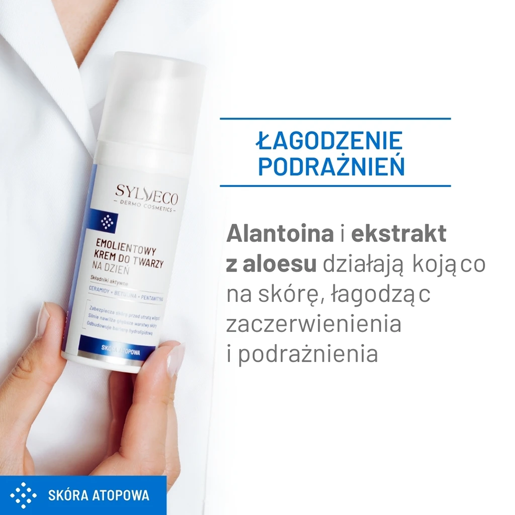 Sylveco Dermo Crema Viso Giorno Emolliente Senza Profumo