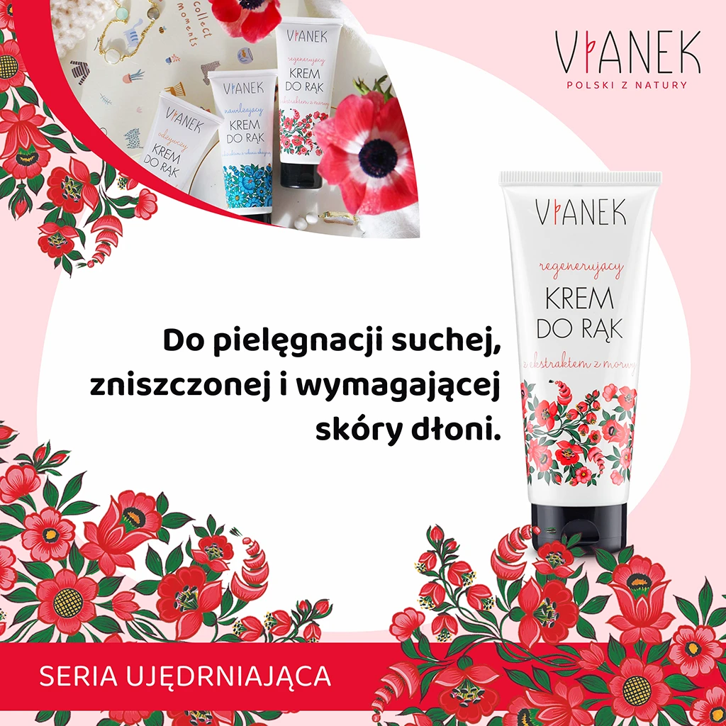 Vianek crema mani rigenerante gelso bianco 75 ml