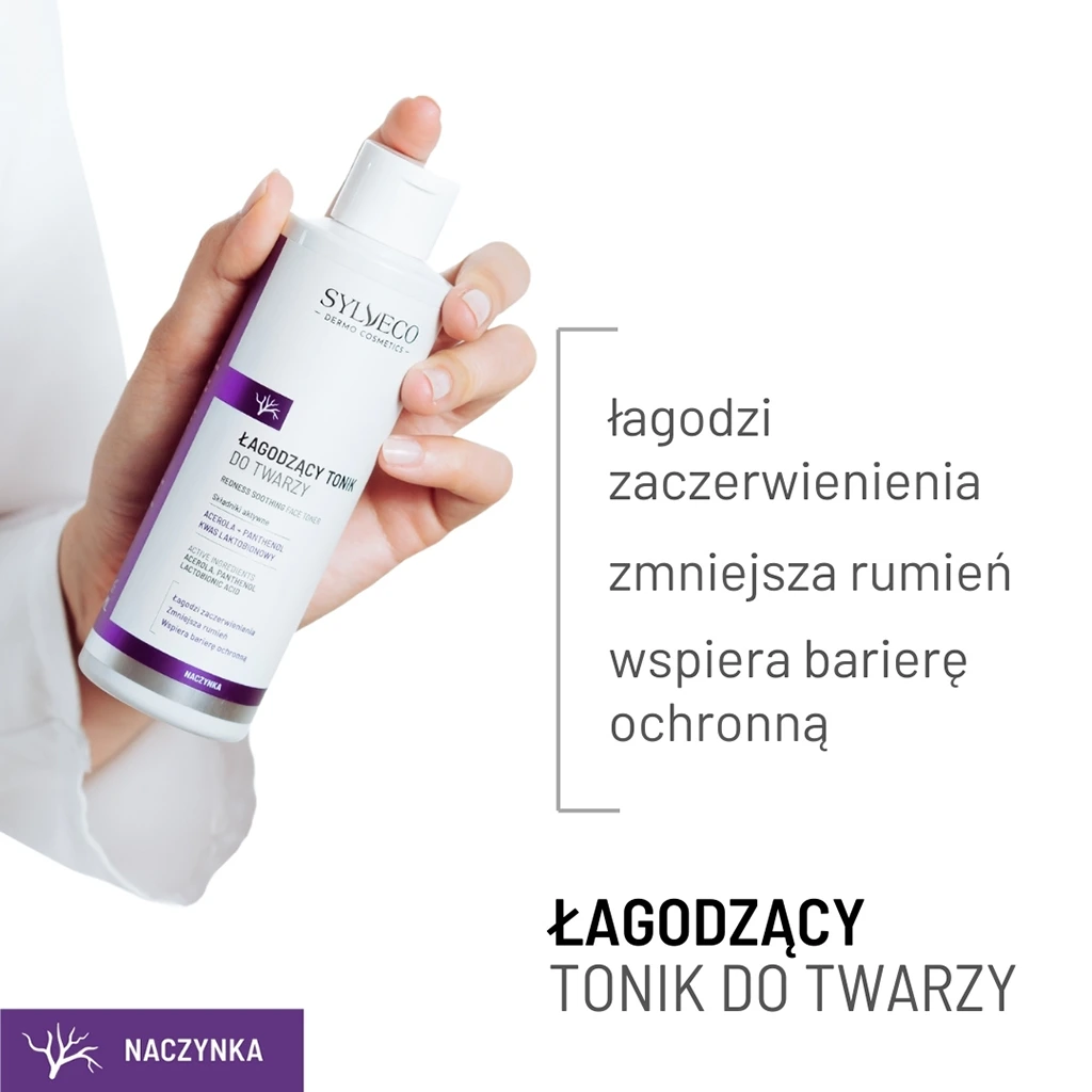 Sylveco Dermo tonico viso lenitivo antirossore pelle sensibile