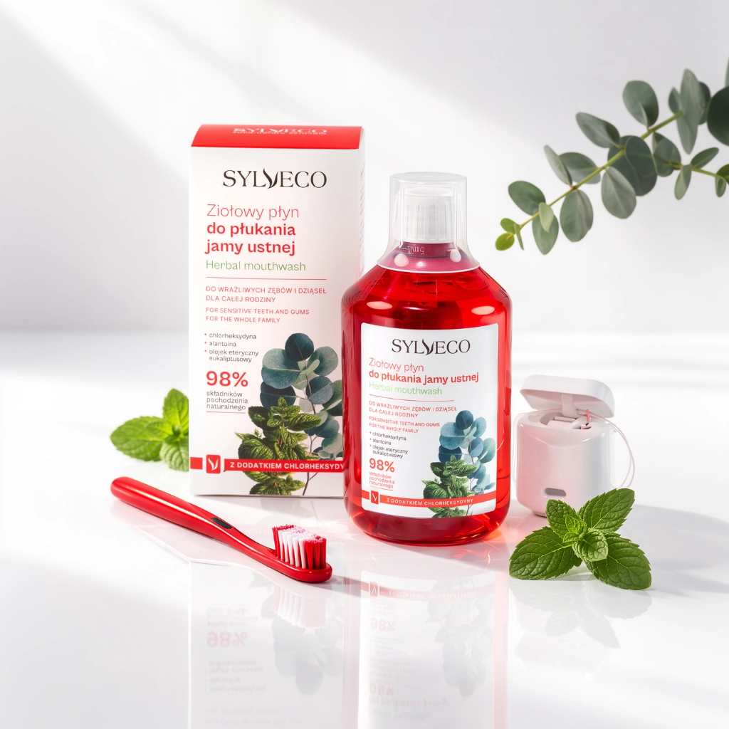 Sylveco Collutorio Erbe con Clorexidina senza Fluoro