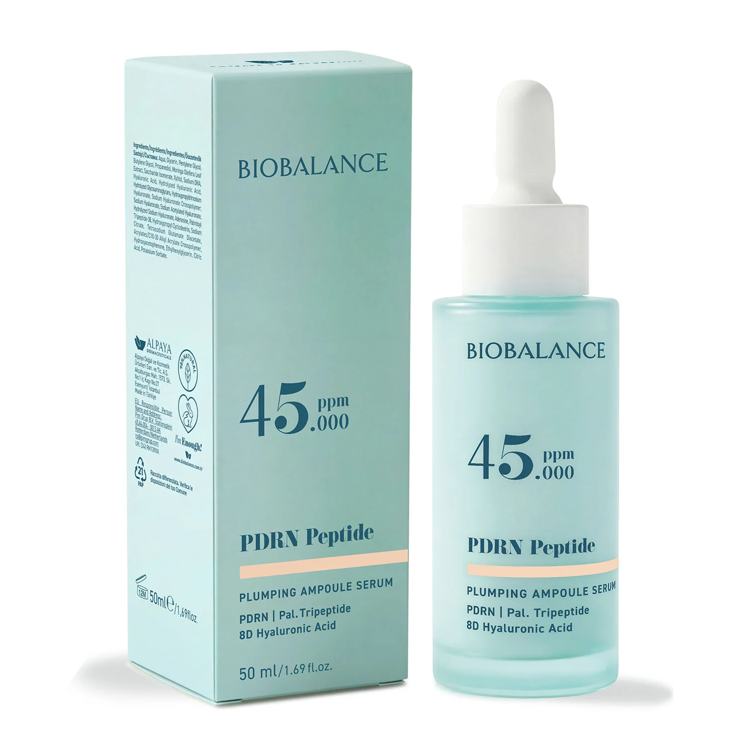 Biobalance PDRN Siero Peptidi 50 ml rimpolpante