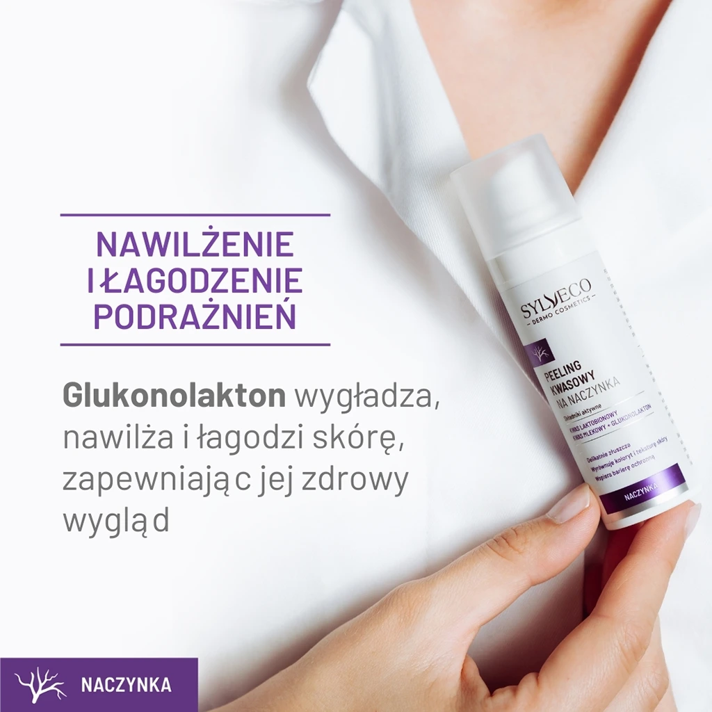 Sylveco Dermo Couperose peeling viso acido delicato