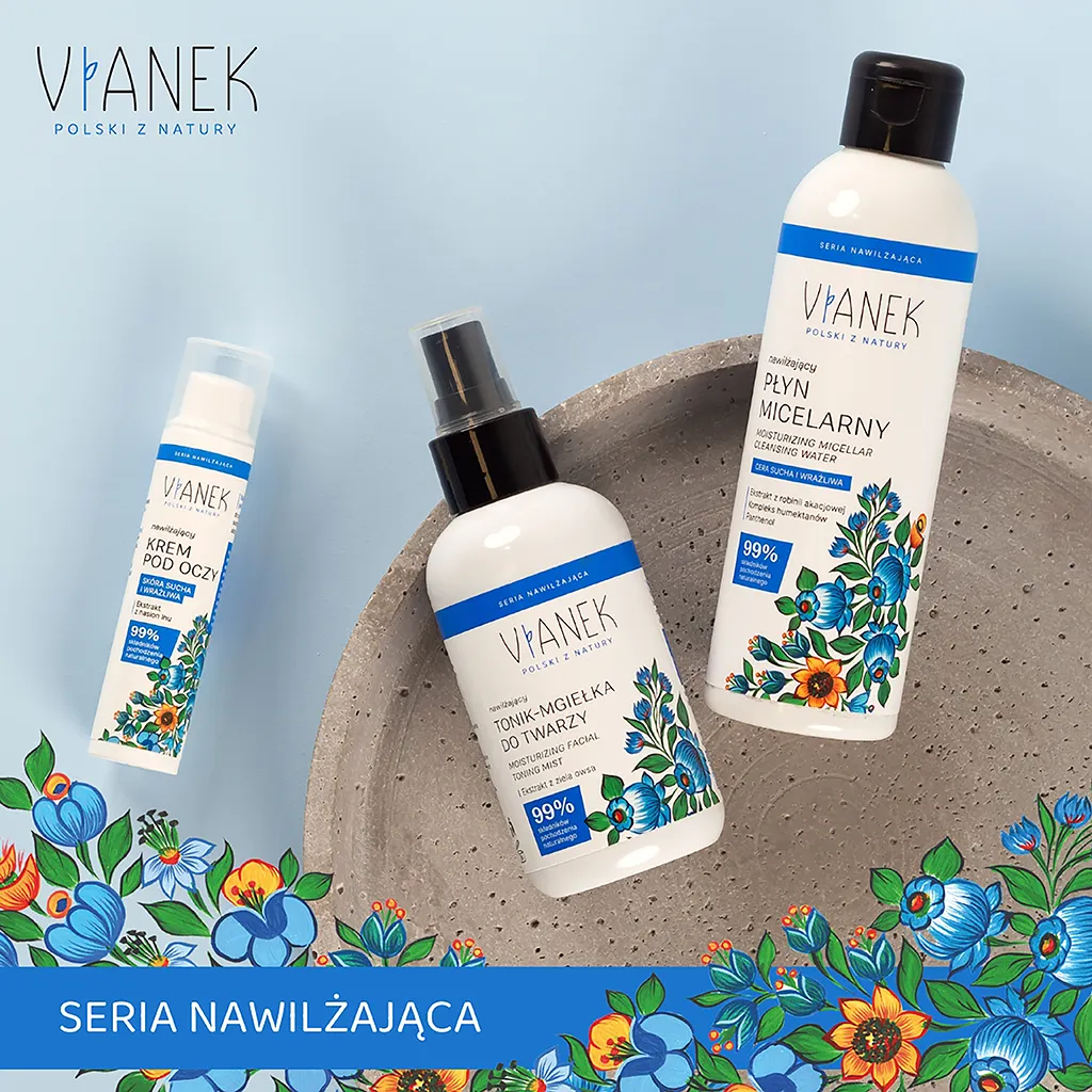 Vianek Classico Acqua Micellare Idratante 200 ml Pelle Secca