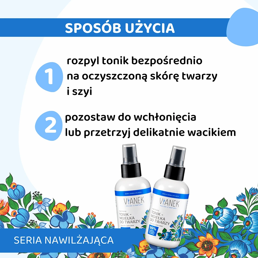 Vianek Classico Tonico Mist Viso Idratante Pelle Secca