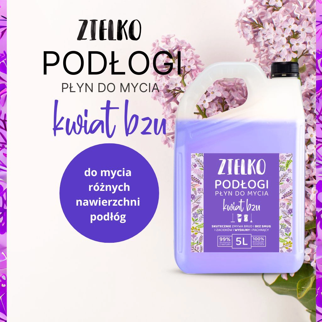 Zielko detergente pavimenti fior di lillà tanica 5 L