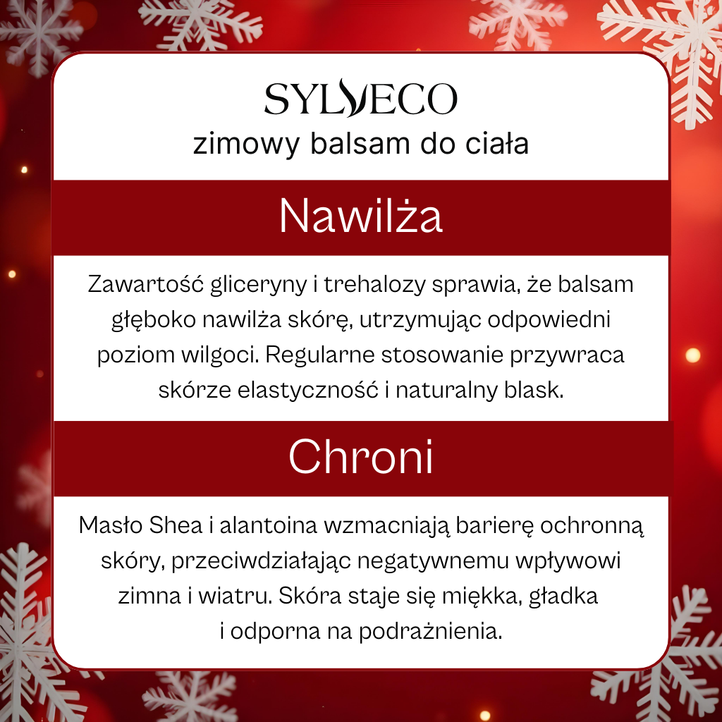 Sylveco Balsamo Corpo Invernale Ciliegia e Cannella