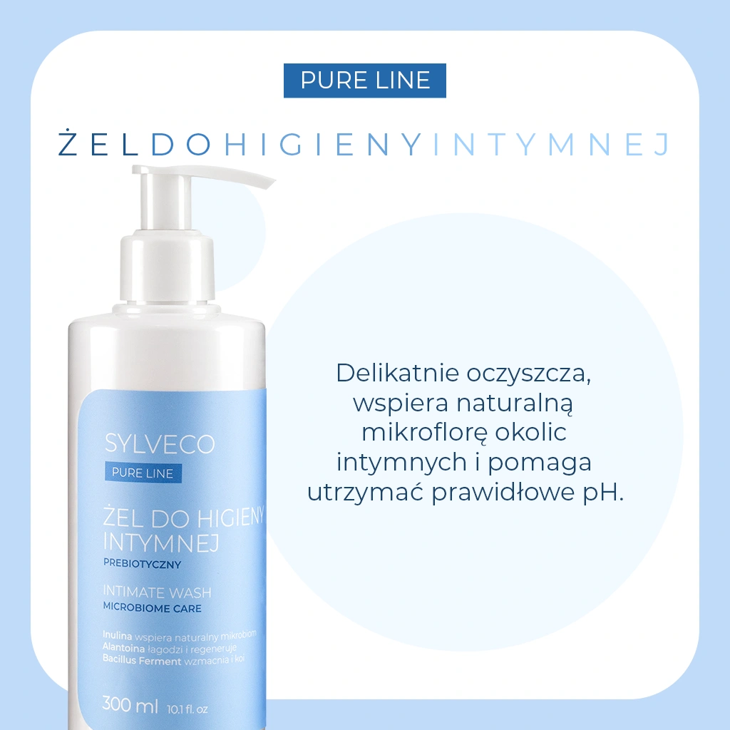 Sylveco Pure Line Gel Intimo Prebiotico pH fisiologico