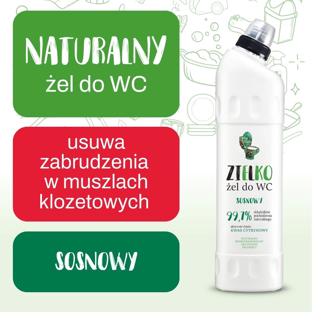Zielko Gel WC Pino Fresco Naturale