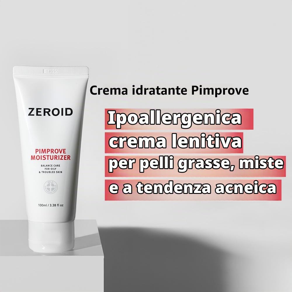 Zeroid Pimprove Crema idratante viso 100 ml pelle grassa