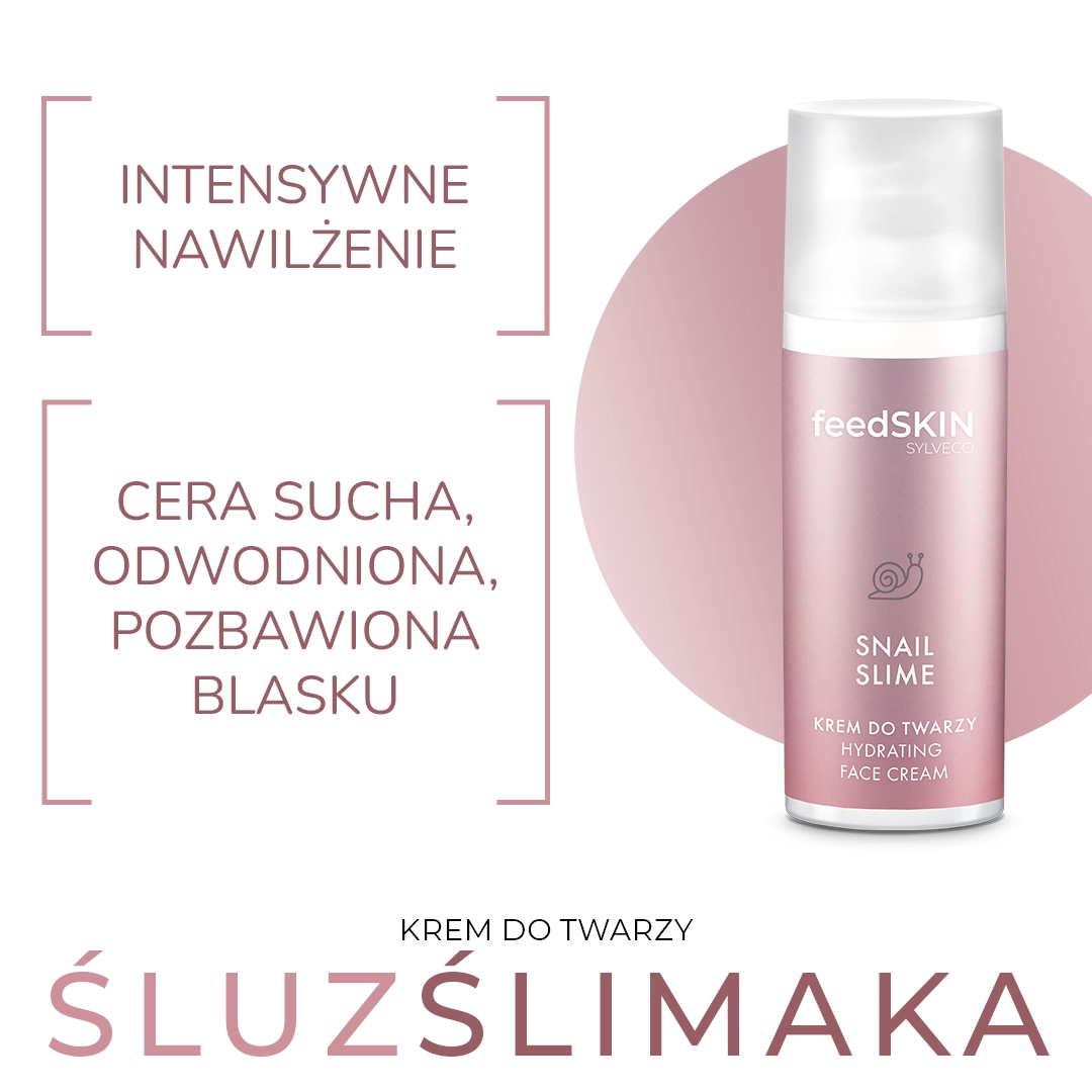 Feedskin Snail Slime Crema Viso Bava di Lumaca rigenerante