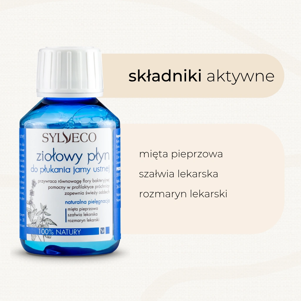 Sylveco collutorio erbe 100 ml alito fresco delicato