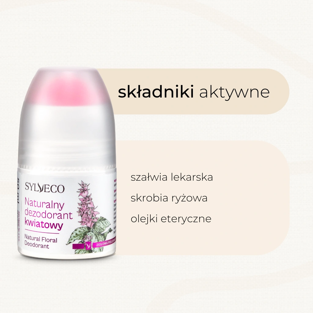 Sylveco Classico Deodorante Floreale 50 ml senza alluminio