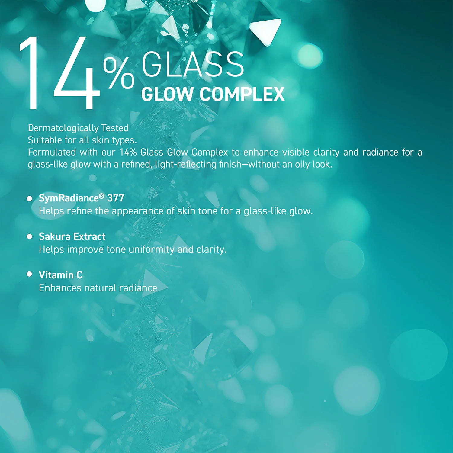 Biobalance Glass Skin 14% Siero 50 ml illuminante
