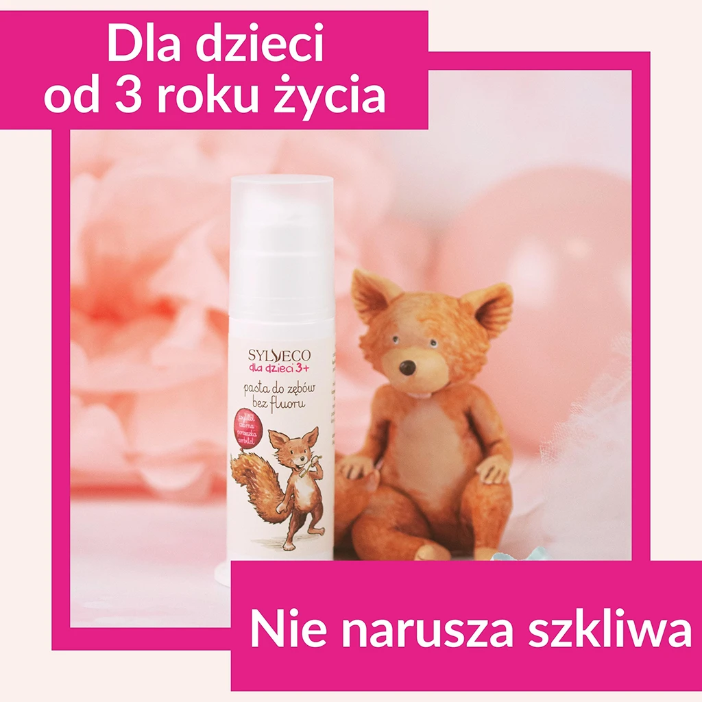 Sylveco Bambini 3+ Dentifricio senza Fluoro Ribes Nero