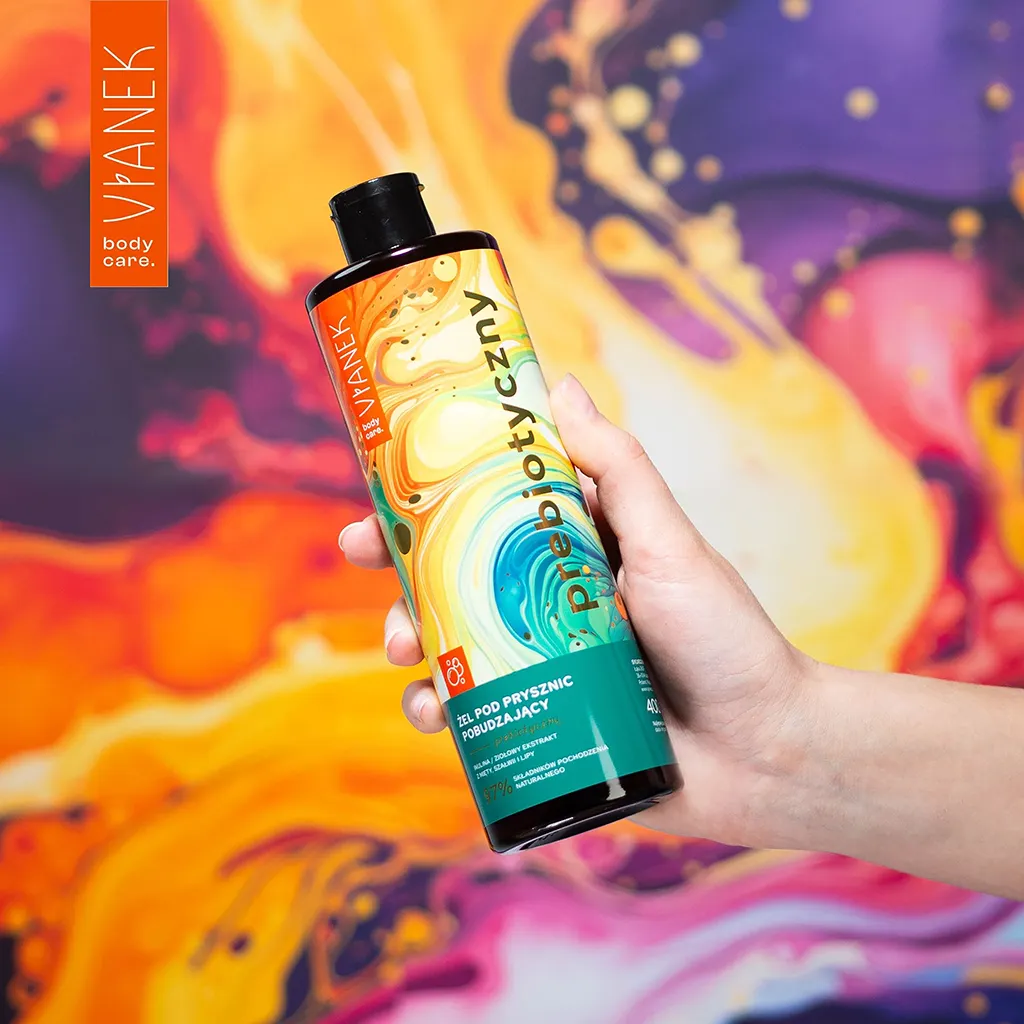 Vianek Prebiotico gel doccia energizzante menta e salvia