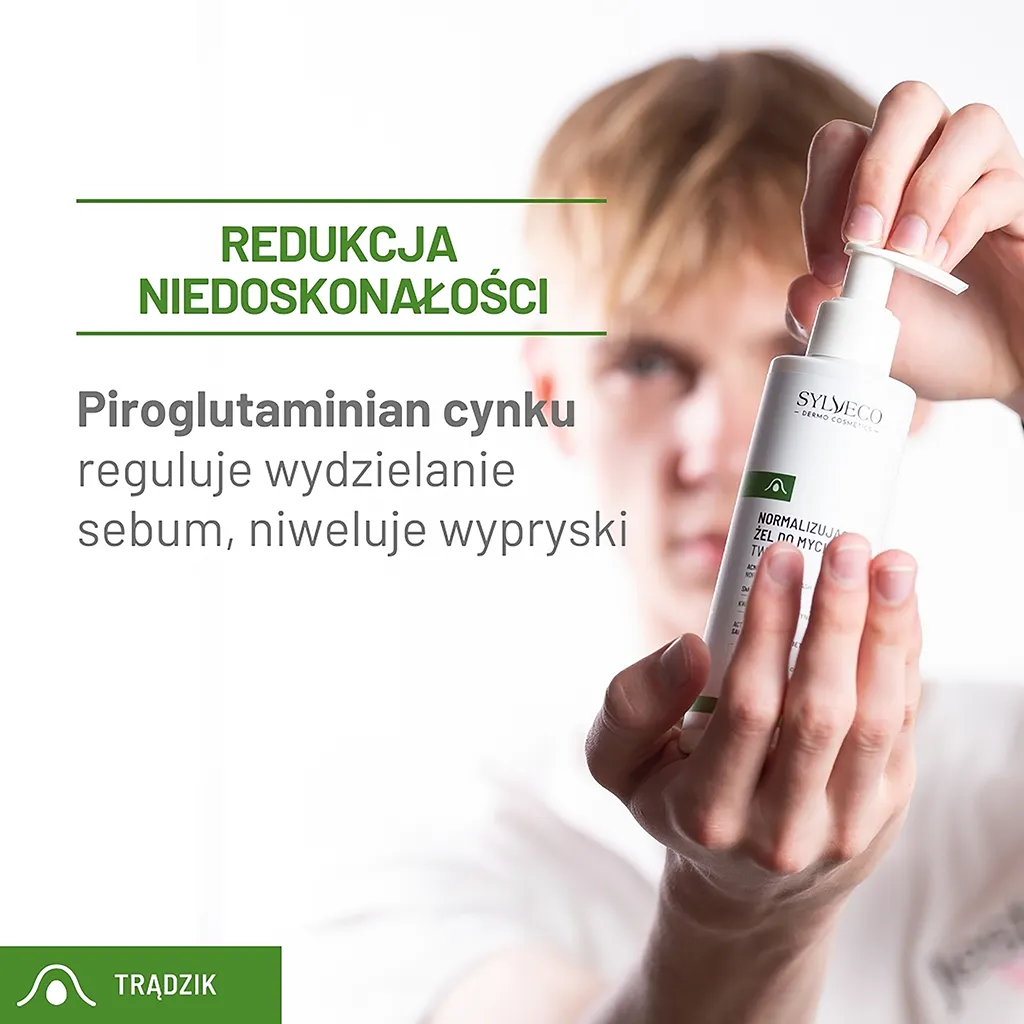 Sylveco Dermo gel detergente viso normalizzante