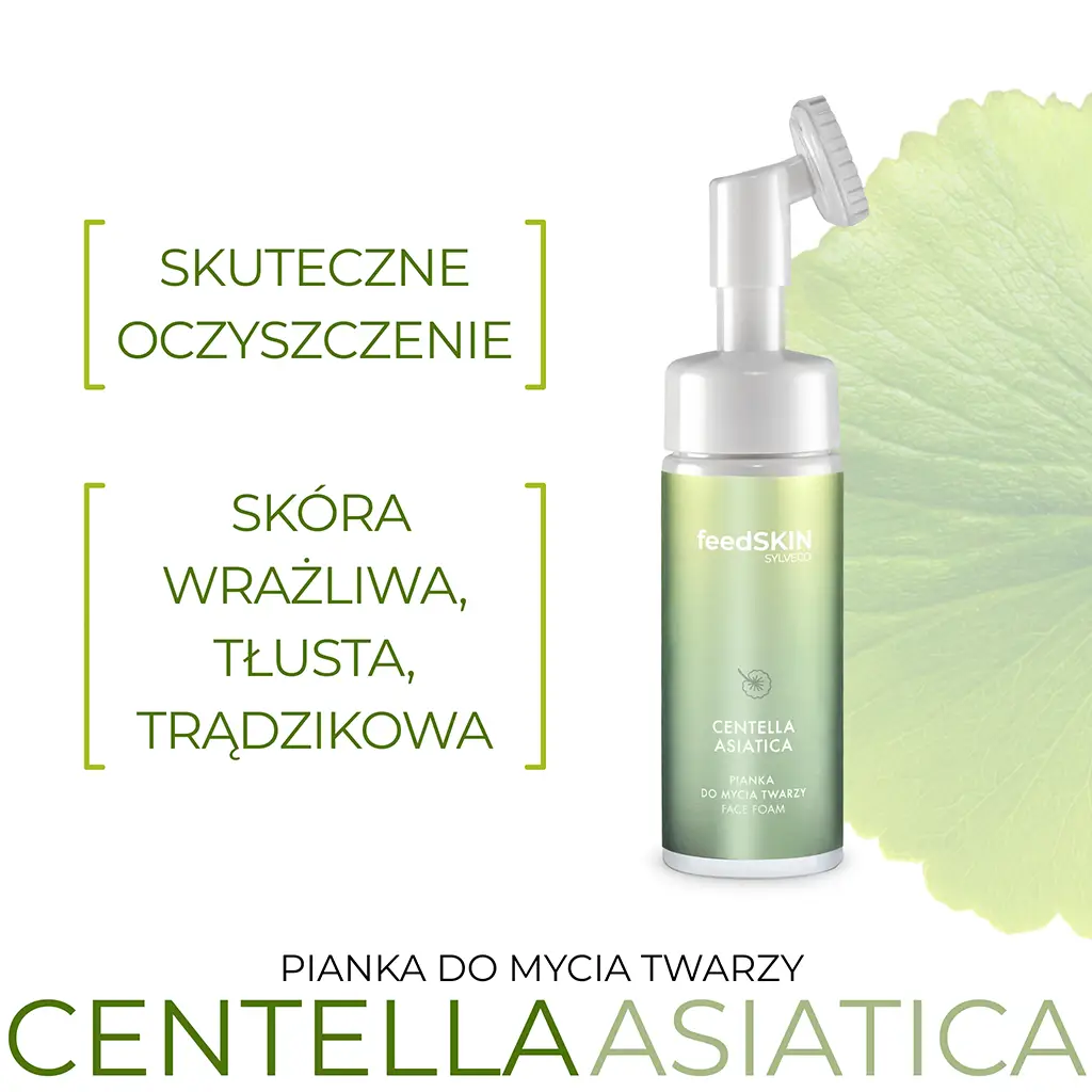 Feedskin Centella Schiuma Detergente Viso Pelle Grassa