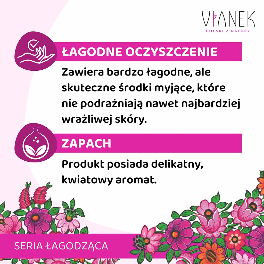 Vianek Classico Emulsione Detergente Lenitiva Viso Pelle Sensibile