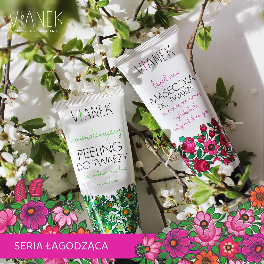 Vianek Classico maschera viso lenitiva argilla bianca