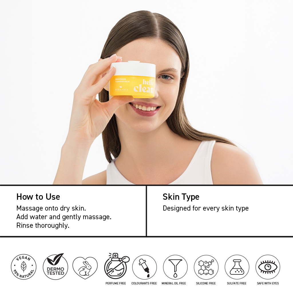 Biobalance Hello Clean Balsamo Struccante 100 ml illuminante