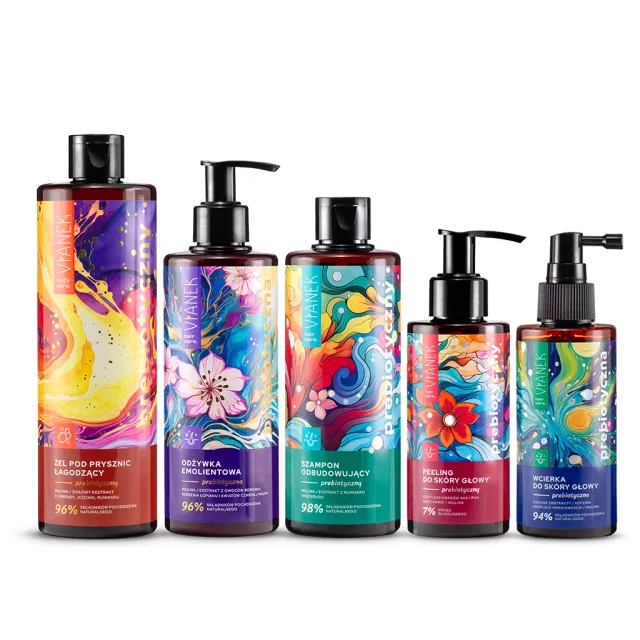 Vianek Prebiotico Set Capelli e Corpo Lenitivo 5 pezzi