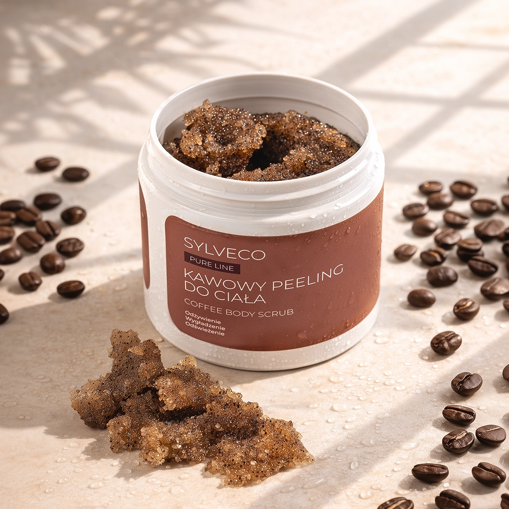 Sylveco Pure Line Peeling Corpo Caffè Levigante Zucchero
