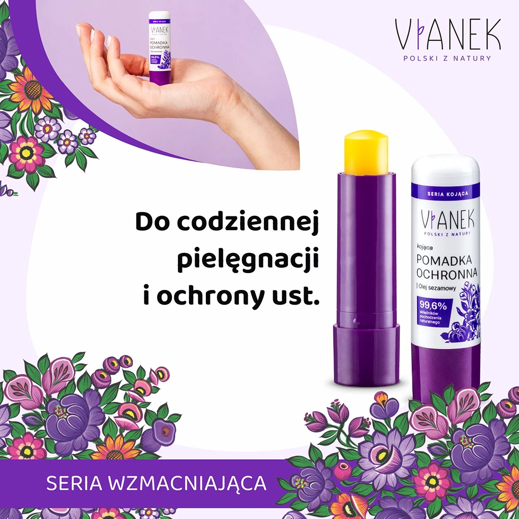 Vianek Classico balsamo labbra uva 4,6 g