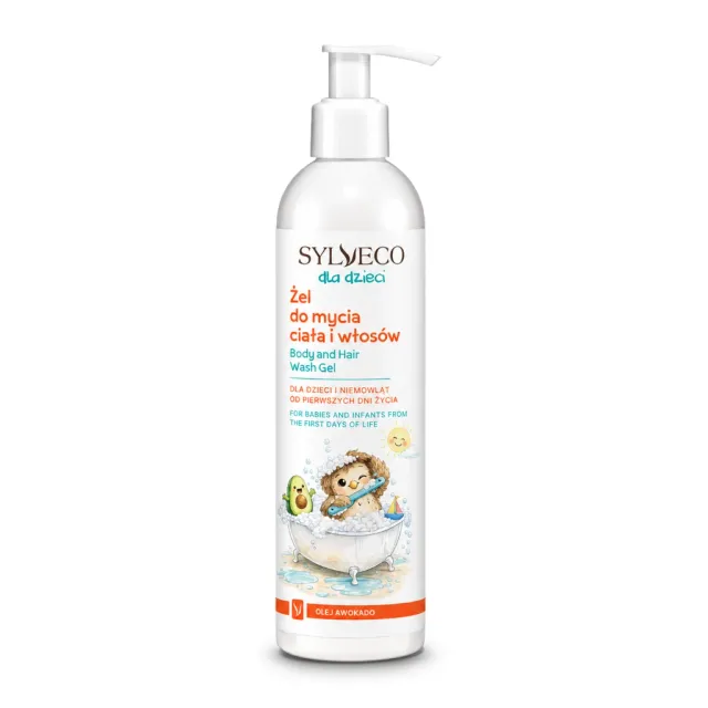 Sylveco Bambini gel corpo e capelli avocado delicato