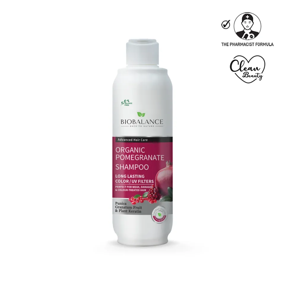 Biobalance Melograno shampoo biologico 330 ml capelli colorati