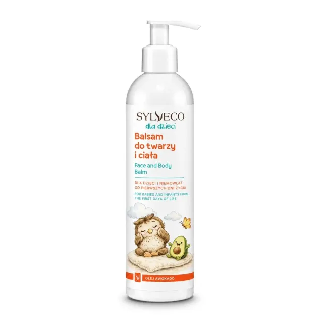 Sylveco Kids balsamo viso corpo olio avocado