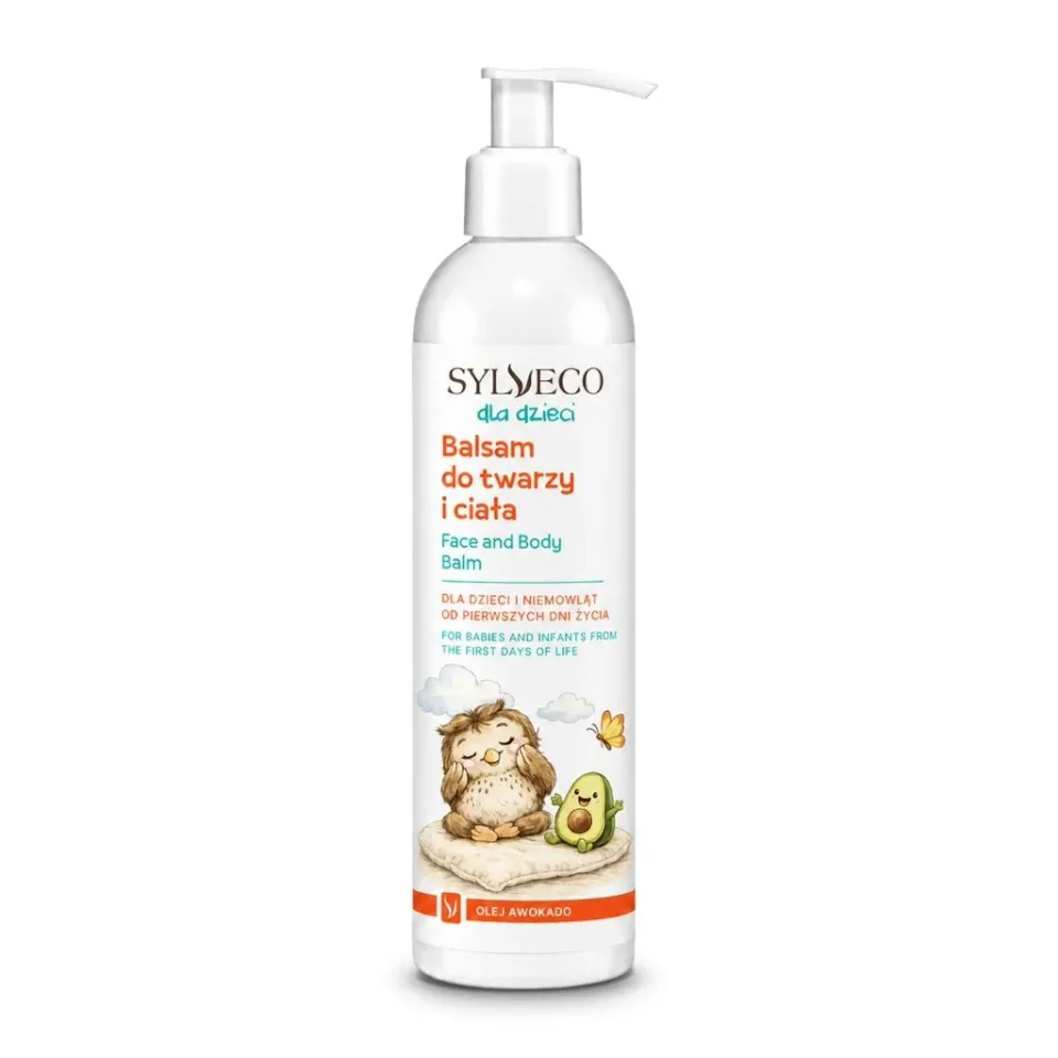 Sylveco Kids balsamo viso corpo olio avocado