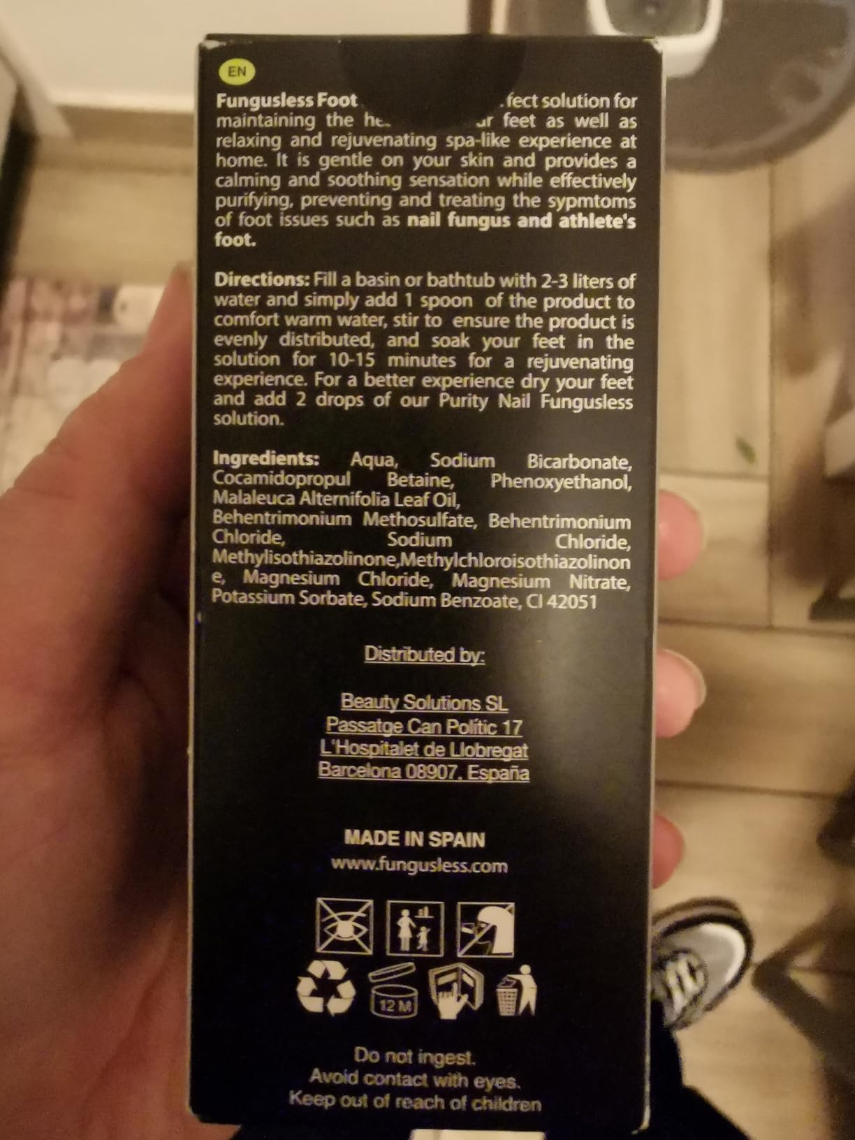 Simon & Tom Fungusless Olio Unghie 10 ml Antimicotico
