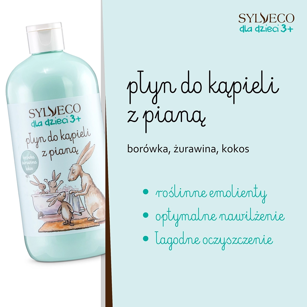 Sylveco Bambini Set Bagno Verde 4 pezzi 3+ anni