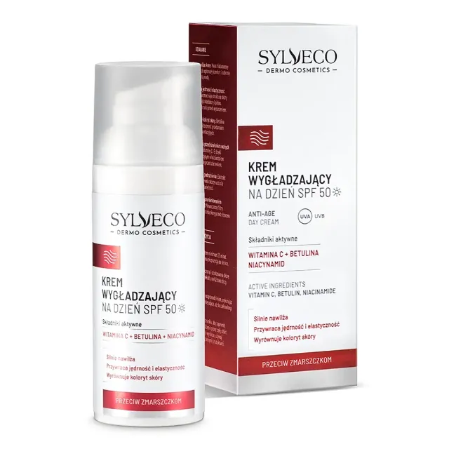 Sylveco Dermo Crema Viso Giorno SPF50 Levigante