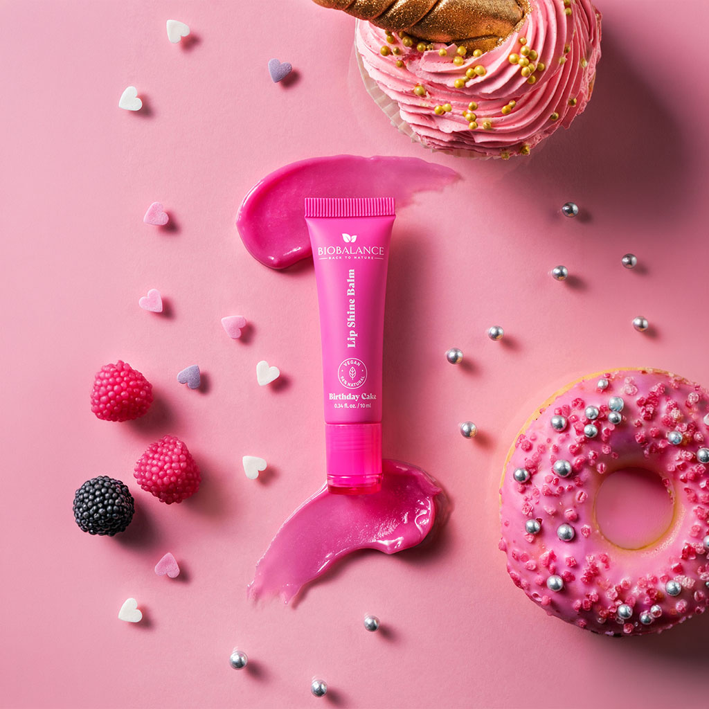 Biobalance Lip Shine Balm Birthday Cake Gloss 10 ml