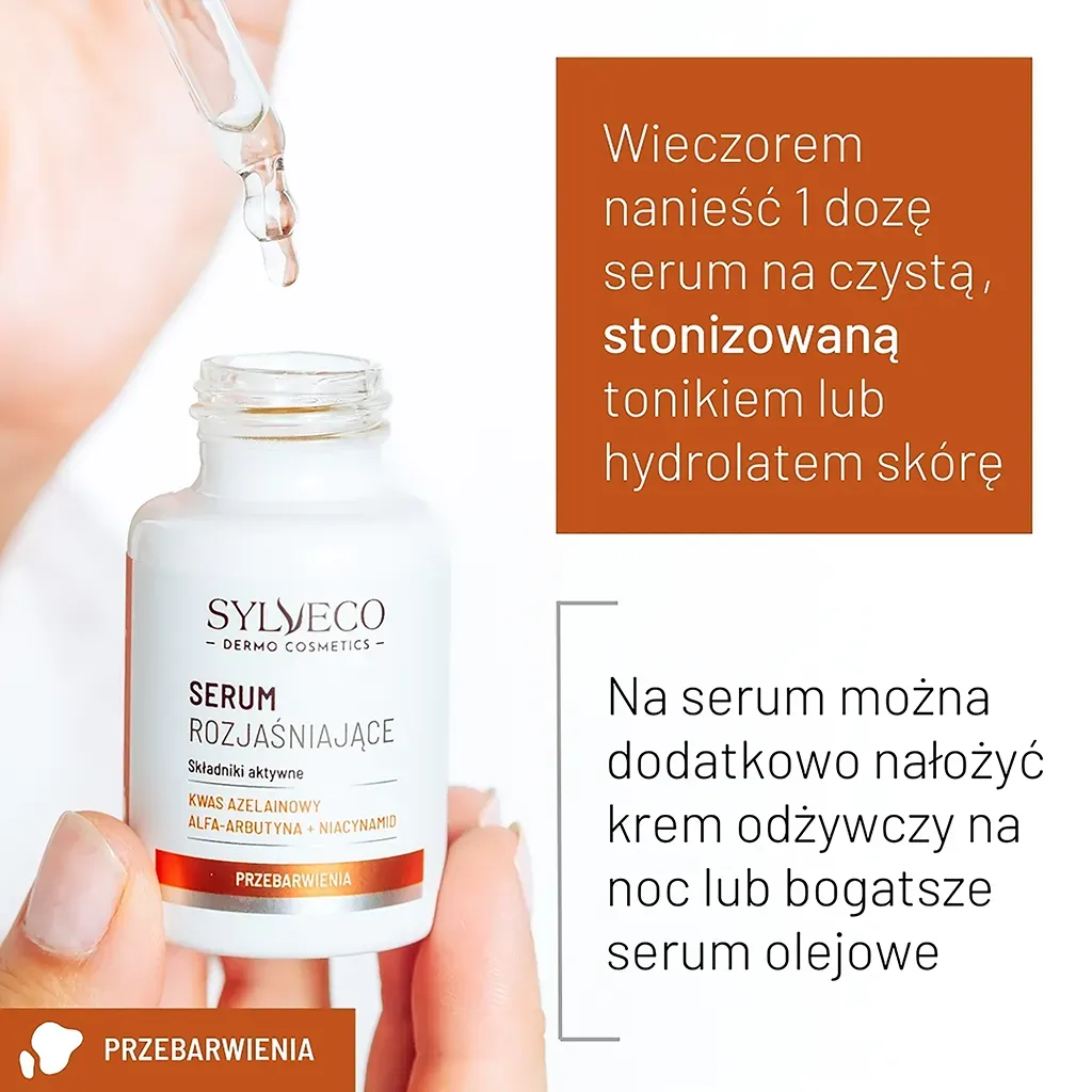 Vianek Sylveco Dermo siero viso illuminante antimacchia