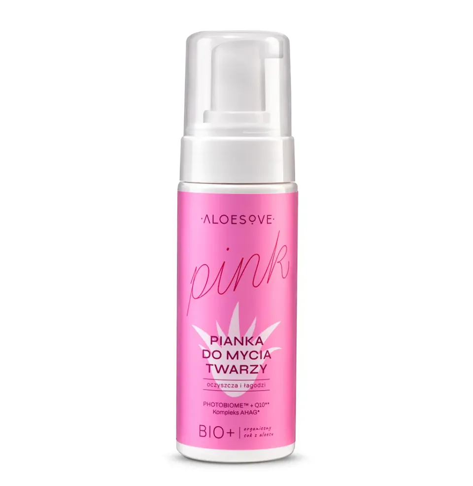 Vianek Aloesove Pink Schiuma Viso Delicata Idratante