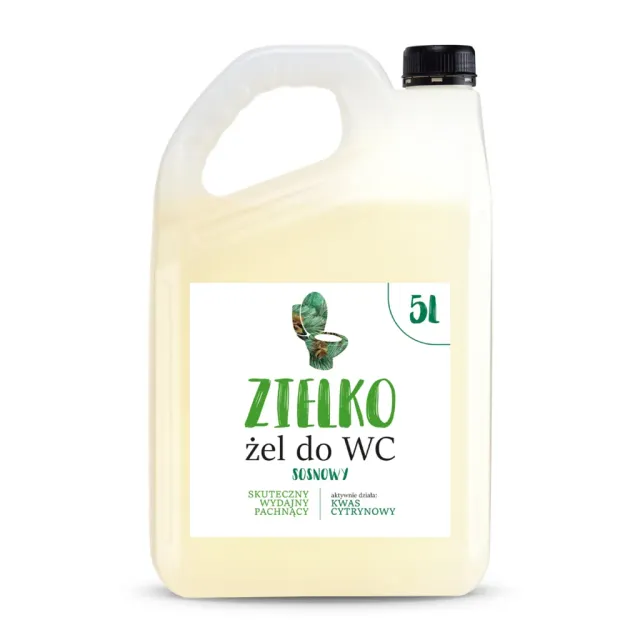 Zielko gel WC pino 5 l anticalcare rinfrescante