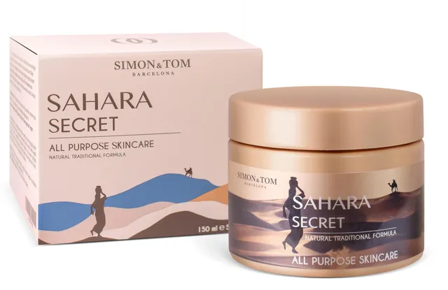 Simon & Tom Sahara Secret Crema Viso Corpo 150 ml Lenitiva
